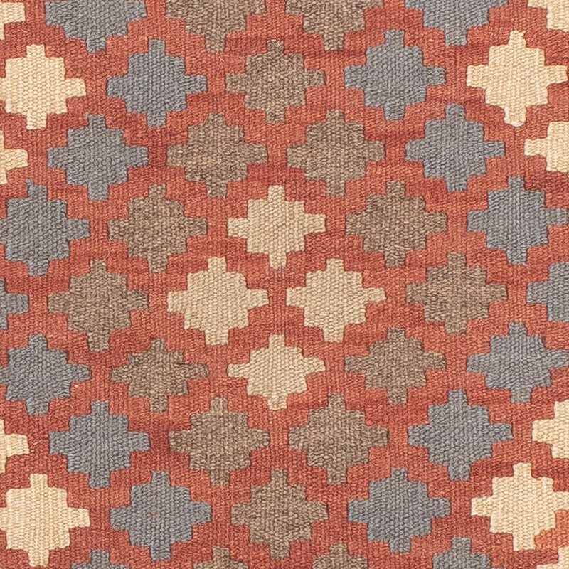 Tappeto corsia Tappeto Kelim - Splash - 199 x 57 cm - multicolore