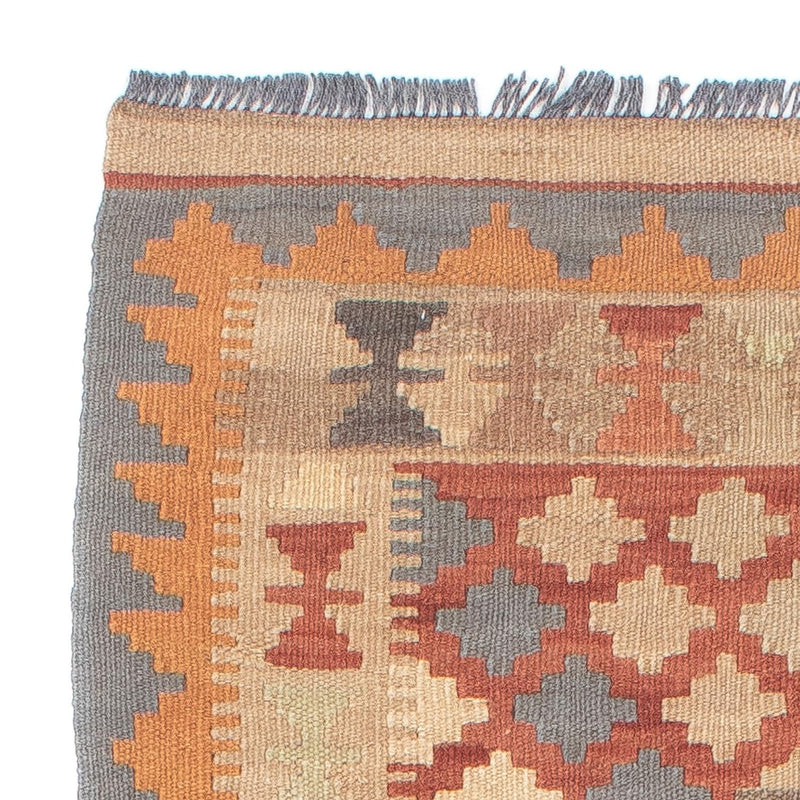 Tappeto corsia Tappeto Kelim - Splash - 199 x 57 cm - multicolore