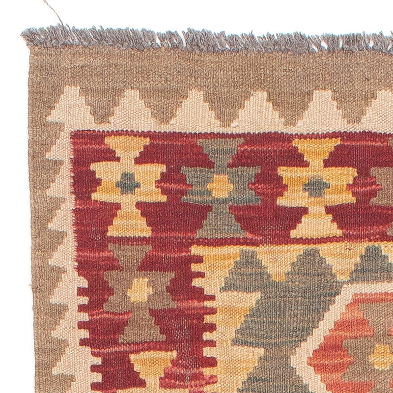 Tappeto corsia Tappeto Kelim - Splash - 211 x 63 cm - multicolore
