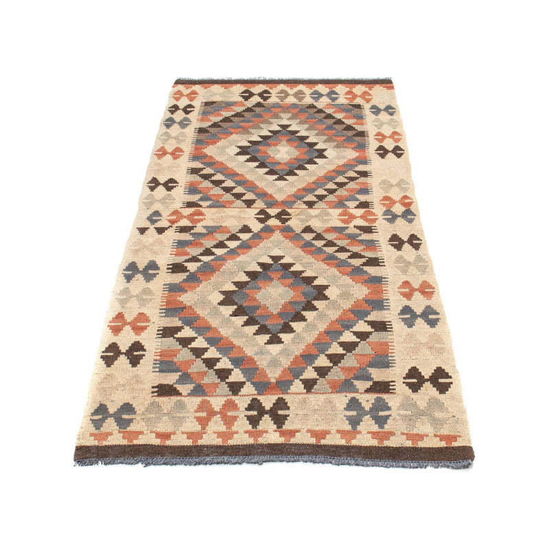 Tappeto corsia Tappeto Kelim - Splash - 173 x 70 cm - marrone chiaro