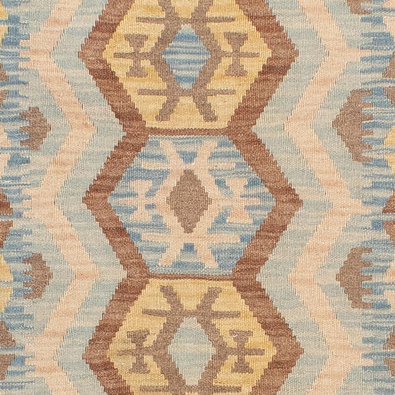Tappeto corsia Tappeto Kelim - Splash - 302 x 80 cm - multicolore
