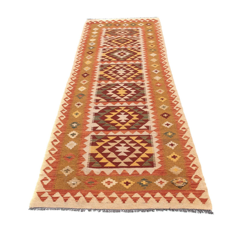 Tappeto corsia Tappeto Kelim - Splash - 300 x 84 cm - multicolore