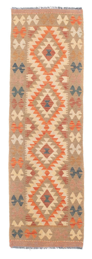 Tappeto corsia Tappeto Kelim - Splash - 192 x 56 cm - multicolore