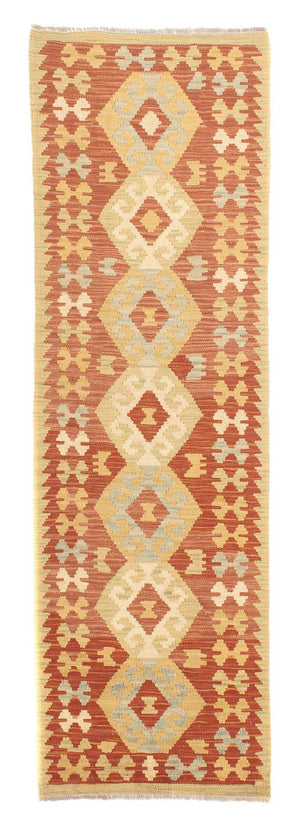 Tappeto corsia Tappeto Kelim - Splash - 198 x 61 cm - multicolore