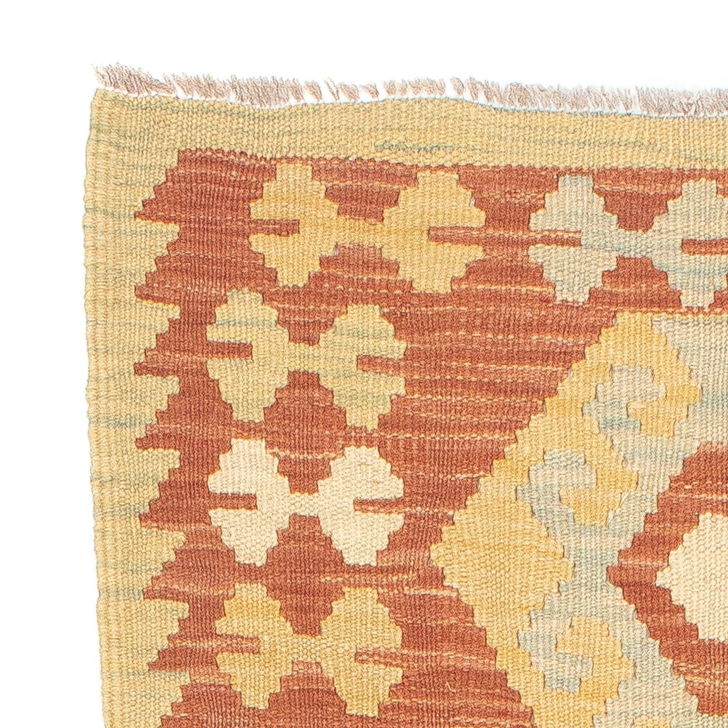 Tappeto corsia Tappeto Kelim - Splash - 198 x 61 cm - multicolore