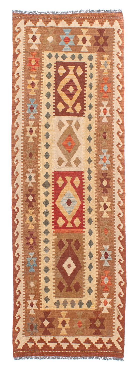 Tappeto corsia Tappeto Kelim - Splash - 254 x 81 cm - multicolore
