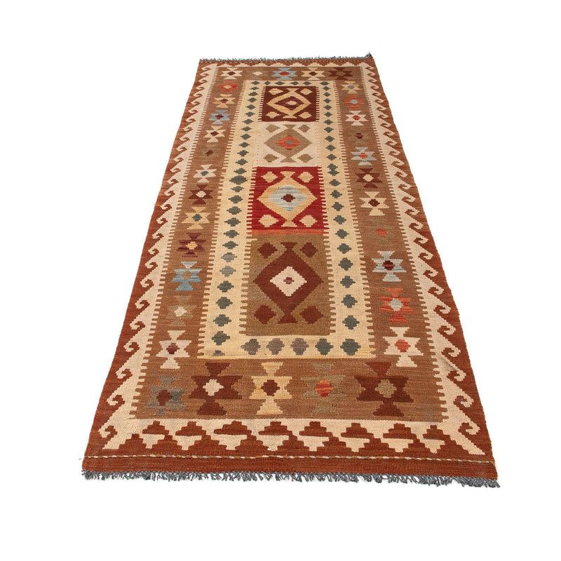 Tappeto corsia Tappeto Kelim - Splash - 254 x 81 cm - multicolore
