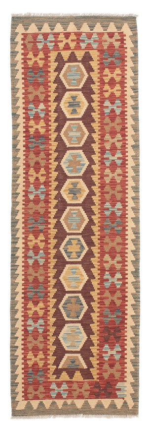 Tappeto corsia Tappeto Kelim - Splash - 198 x 64 cm - multicolore