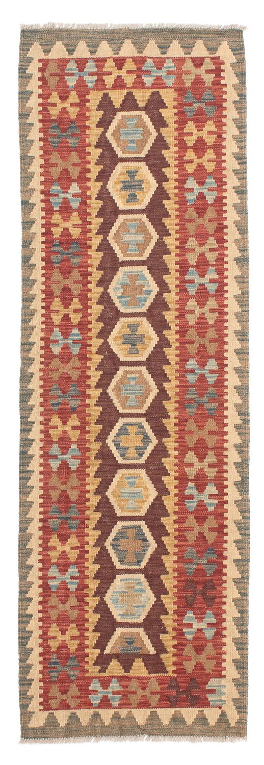 Tappeto corsia Tappeto Kelim - Splash - 198 x 64 cm - multicolore