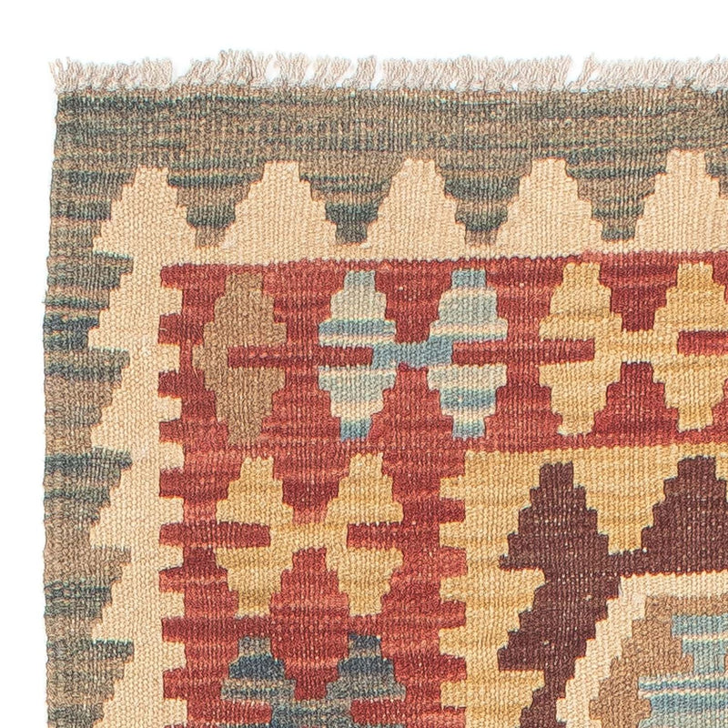 Tappeto corsia Tappeto Kelim - Splash - 198 x 64 cm - multicolore