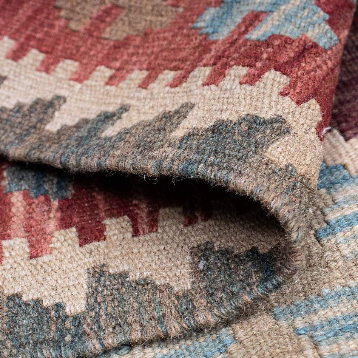 Tappeto corsia Tappeto Kelim - Splash - 200 x 67 cm - multicolore