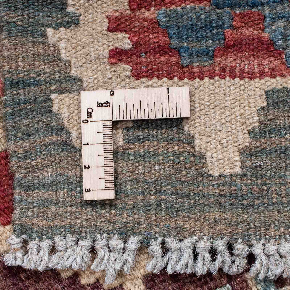 Tappeto corsia Tappeto Kelim - Splash - 200 x 67 cm - multicolore