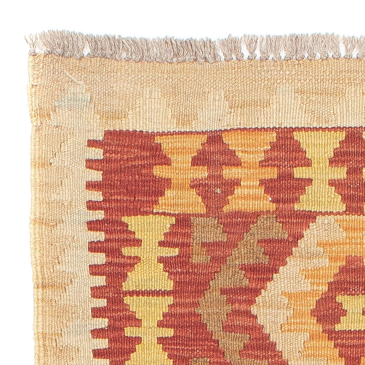 Tappeto corsia Tappeto Kelim - Splash - 197 x 56 cm - multicolore