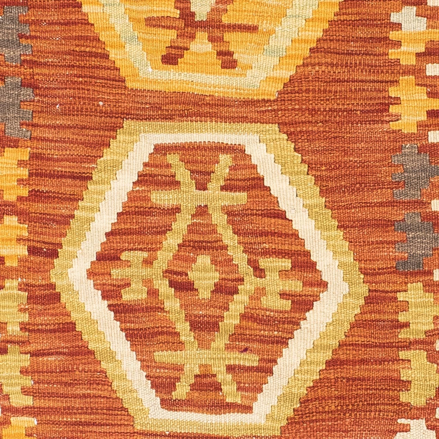 Tappeto corsia Tappeto Kelim - Orientale - 191 x 72 cm - ruggine