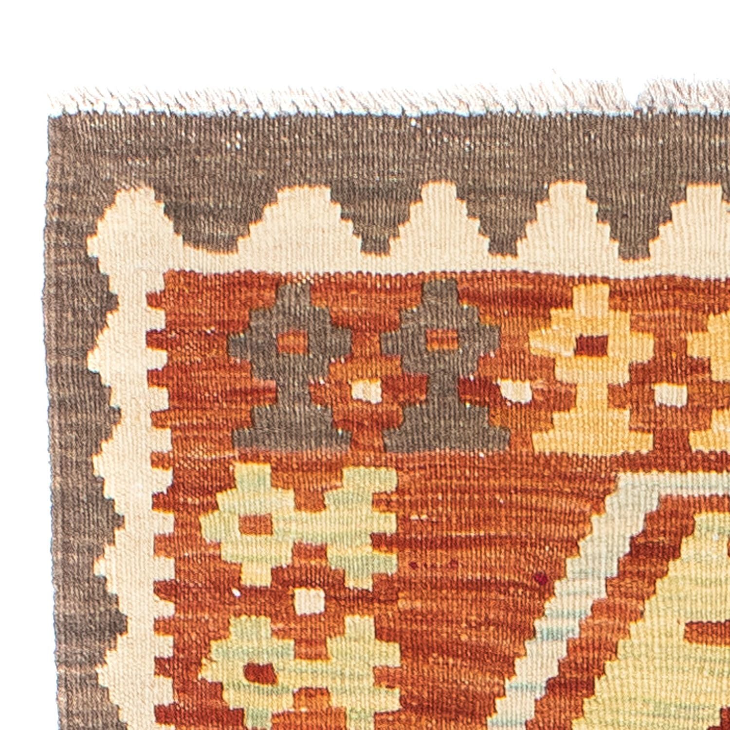 Tappeto corsia Tappeto Kelim - Orientale - 191 x 72 cm - ruggine