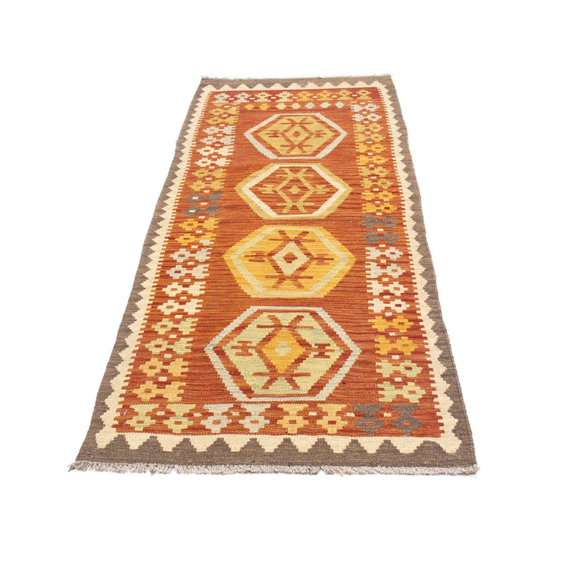 Tappeto corsia Tappeto Kelim - Orientale - 191 x 72 cm - ruggine