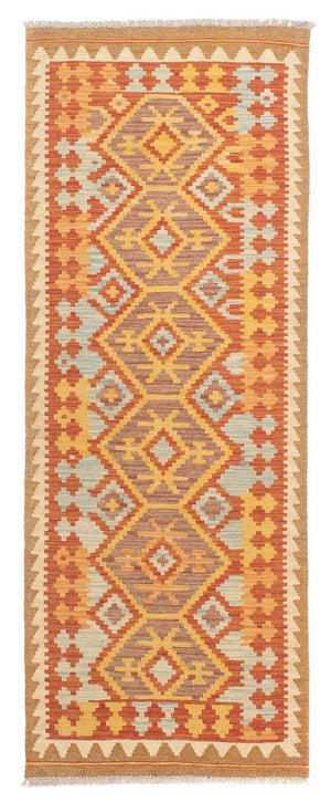 Tappeto corsia Tappeto Kelim - Splash - 189 x 69 cm - multicolore