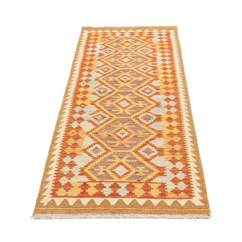 Tappeto corsia Tappeto Kelim - Splash - 189 x 69 cm - multicolore