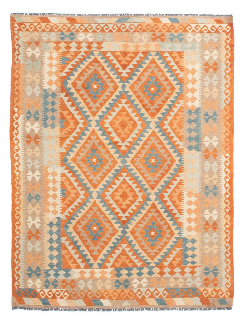Tappeto Kelim - Splash - 214 x 159 cm - multicolore