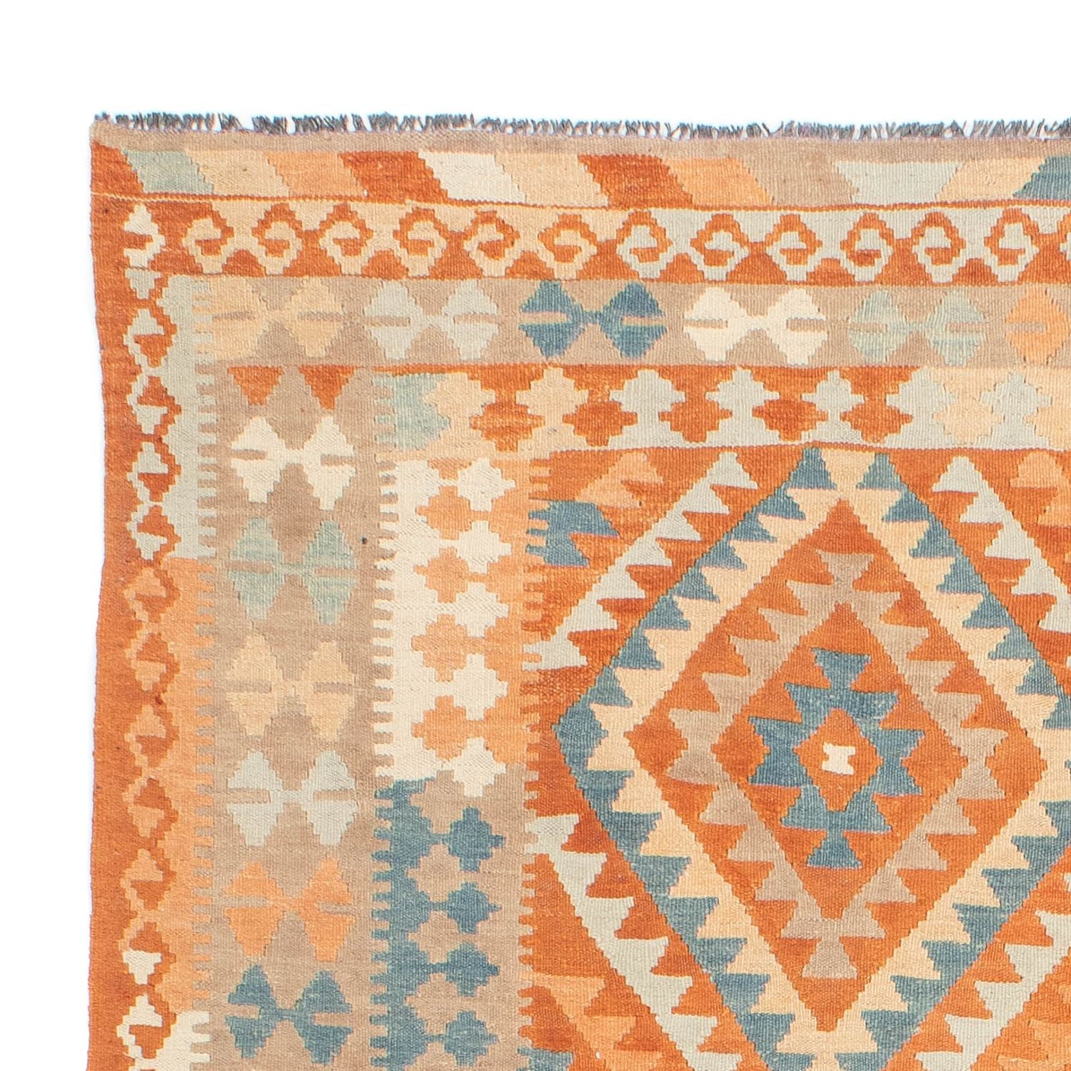 Tappeto Kelim - Splash - 214 x 159 cm - multicolore