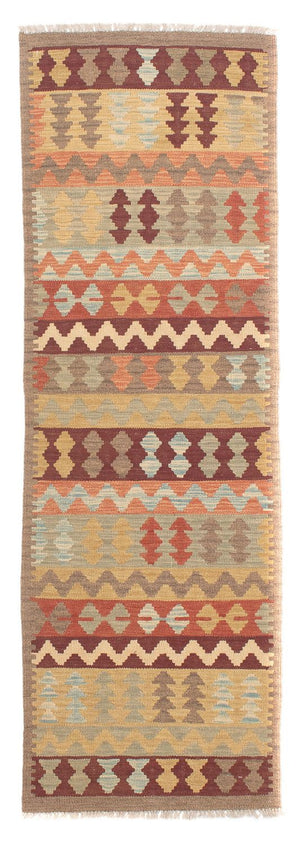 Tappeto corsia Tappeto Kelim - Splash - 200 x 62 cm - multicolore