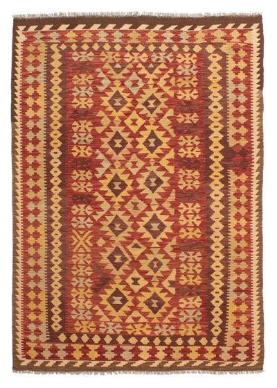 Kilim Maimana Tappeto 141x195cm - Tappeto di lana