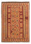 Tappeto Kelim - Splash - 195 x 141 cm - multicolore