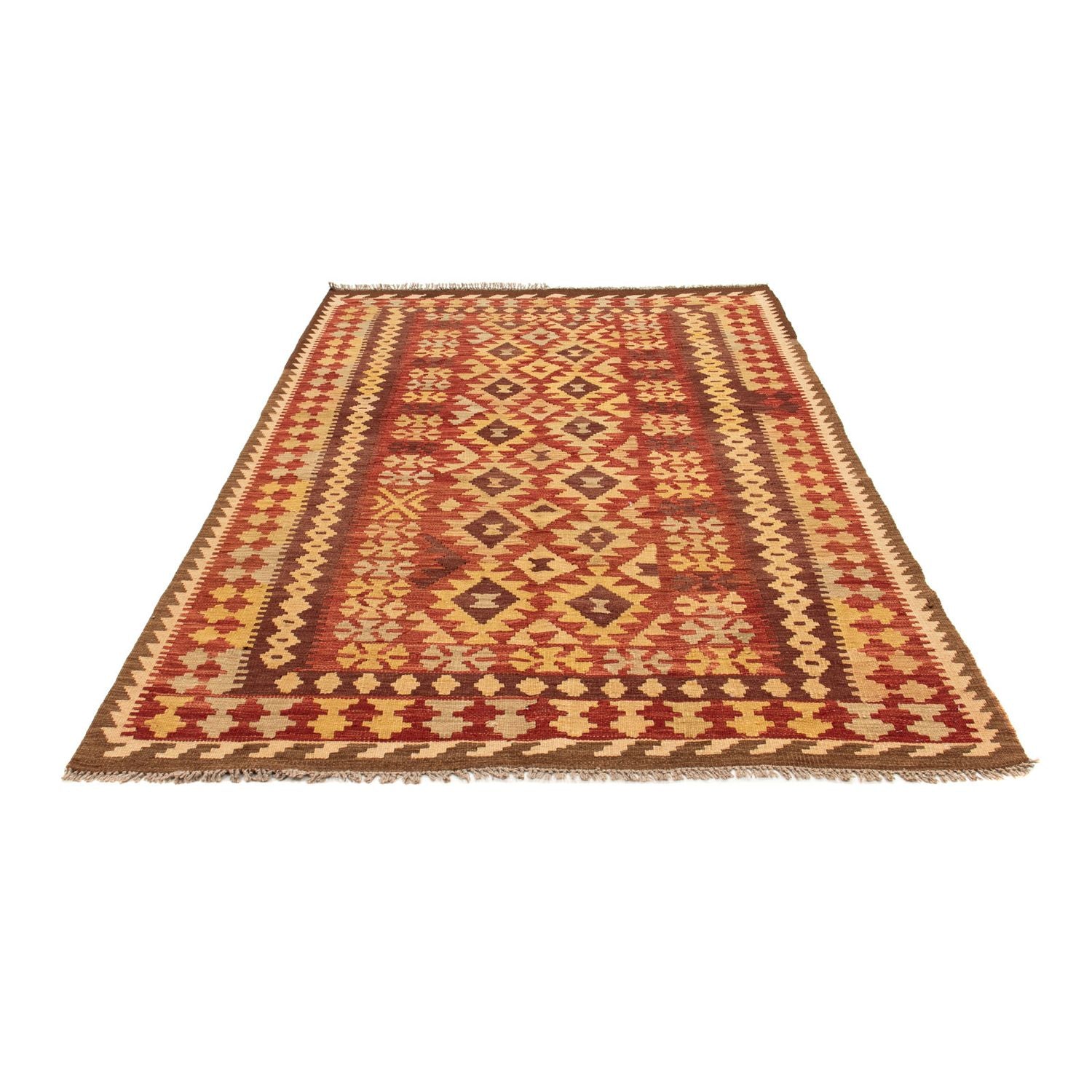Tappeto Kelim - Splash - 195 x 141 cm - multicolore