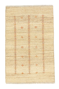 Tappeto Gabbeh - Persero - 152 x 98 cm - beige