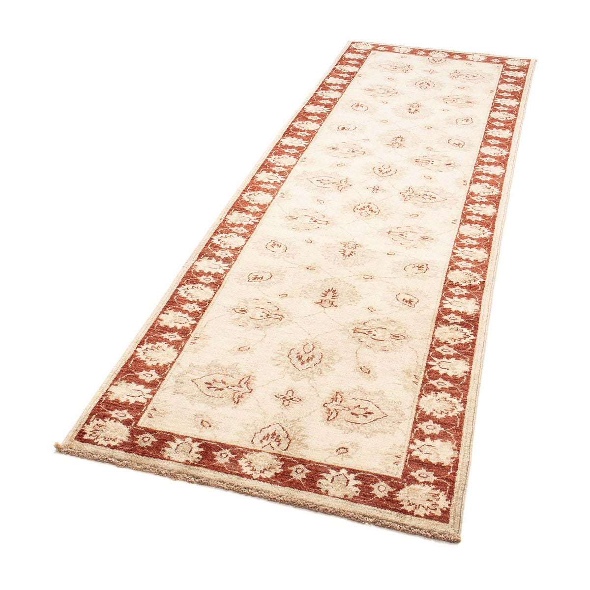 Tappeto corsia Tappeto Ziegler - 256 x 78 cm - beige