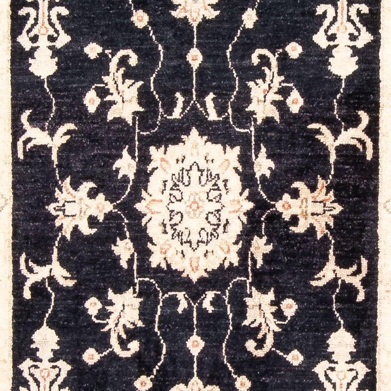 Tappeto corsia Tappeto Ziegler - 242 x 79 cm - blu scuro