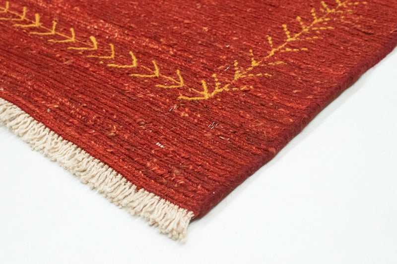 Tappeto Gabbeh - Persero - 171 x 118 cm - rosso