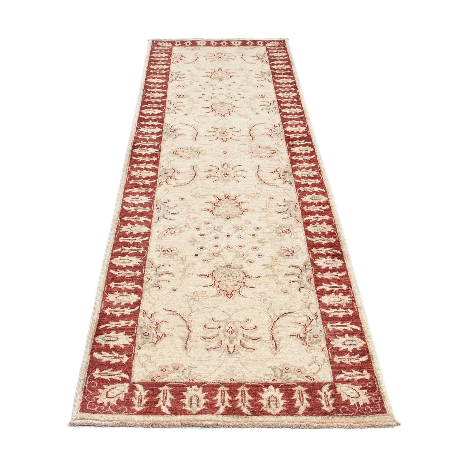 Tappeto corsia Tappeto Ziegler - 286 x 74 cm - beige