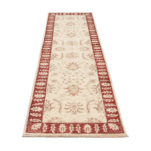 Tappeto corsia Tappeto Ziegler - 286 x 74 cm - beige