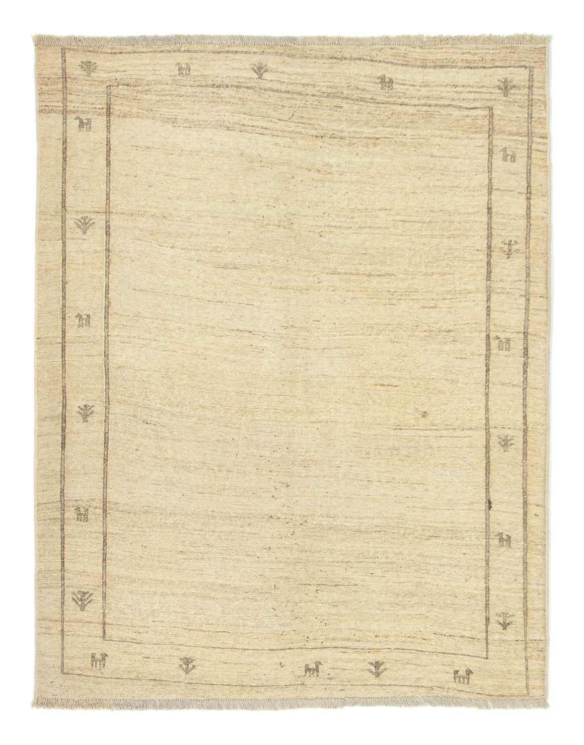 Tappeto Gabbeh - Persero - 191 x 150 cm - beige