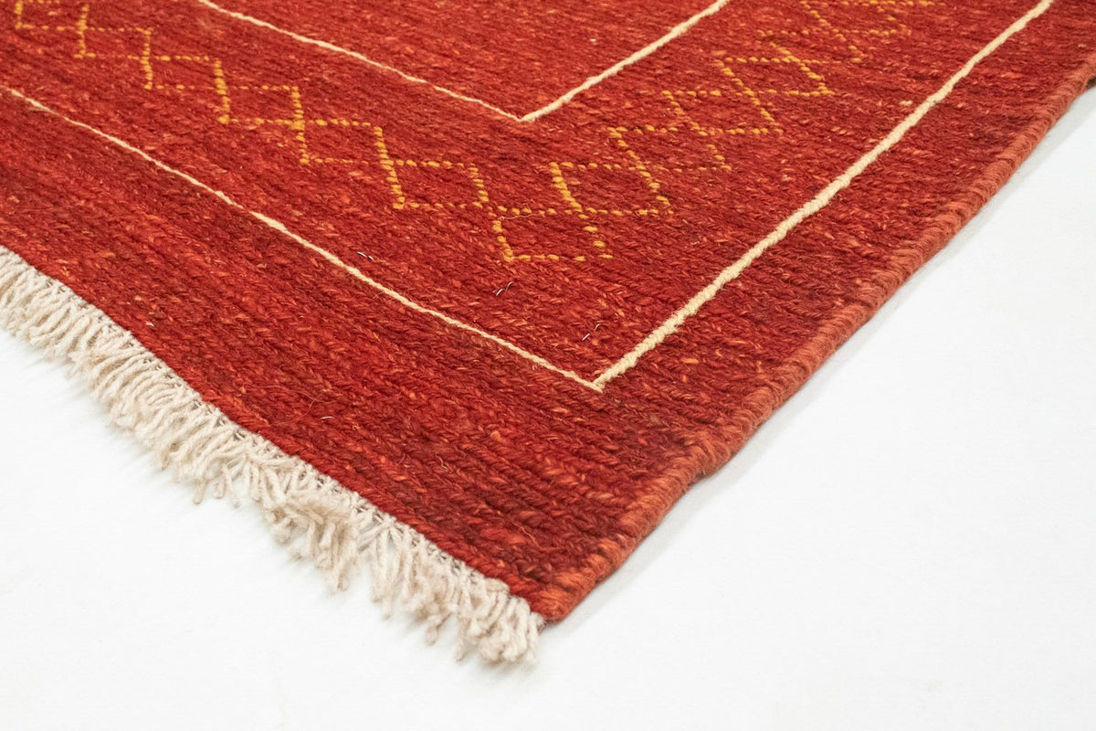 Tappeto Gabbeh - Persero - 175 x 112 cm - rosso