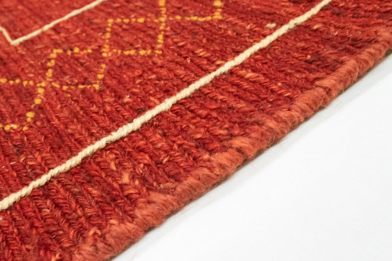 Tappeto Gabbeh - Persero - 175 x 112 cm - rosso