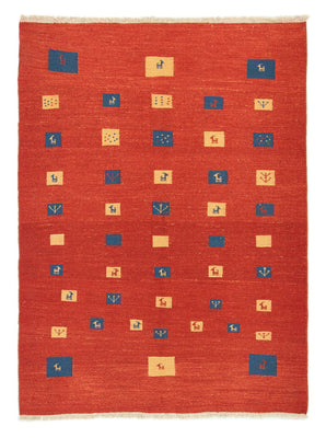 Tappeto Gabbeh - Persero - 225 x 164 cm - rosso
