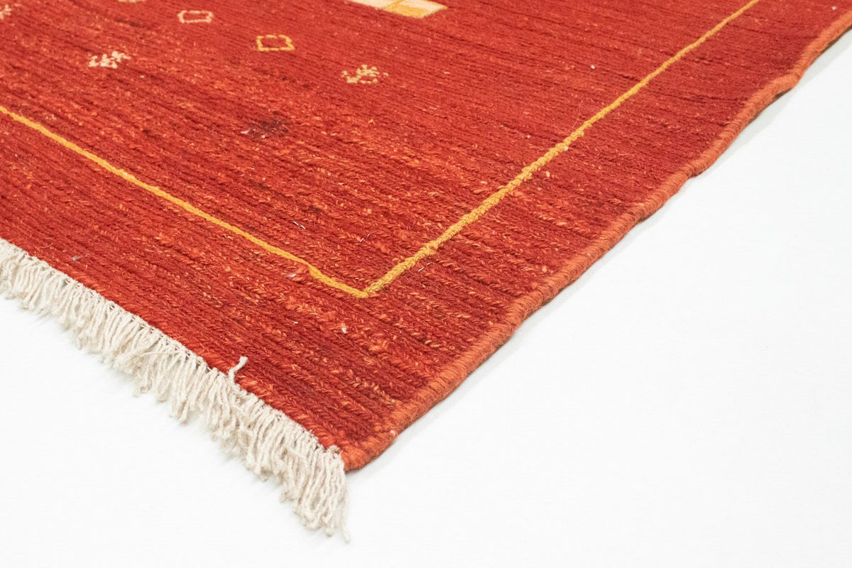 Tappeto Gabbeh - Persero - 180 x 113 cm - rosso