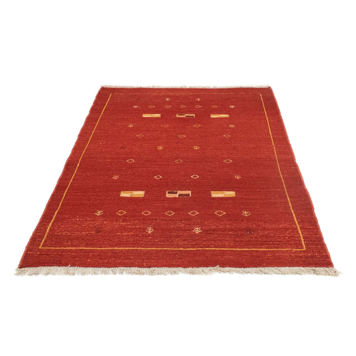 Tappeto Gabbeh - Persero - 180 x 113 cm - rosso