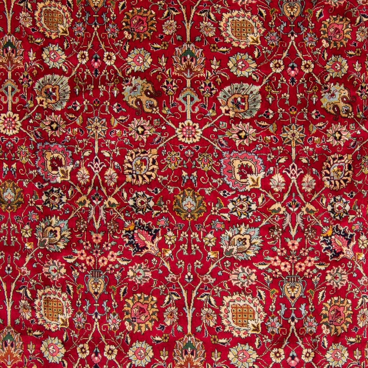 Tappeto Persero - Tabriz - Reale - 492 x 306 cm - rosso