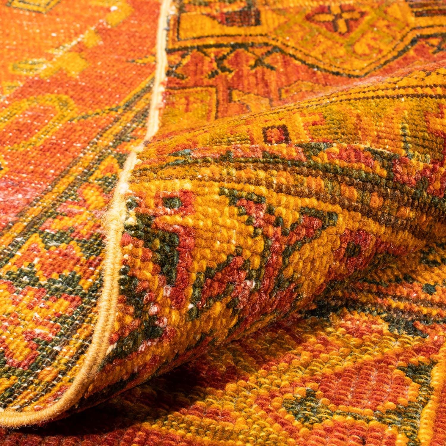 Tappeto Patchwork - 295 x 239 cm - marrone