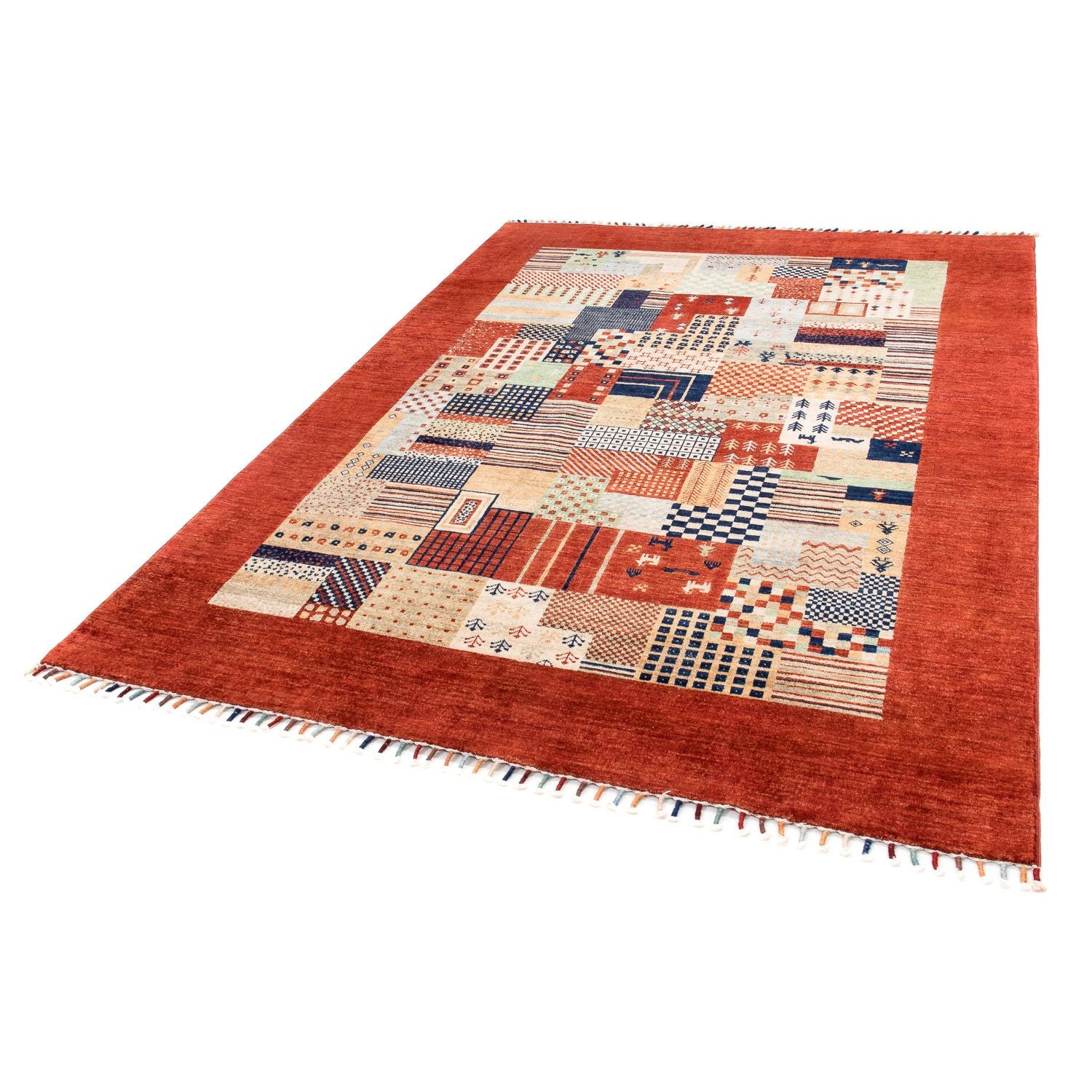 Tappeto Ziegler - 217 x 165 cm - rosso scuro