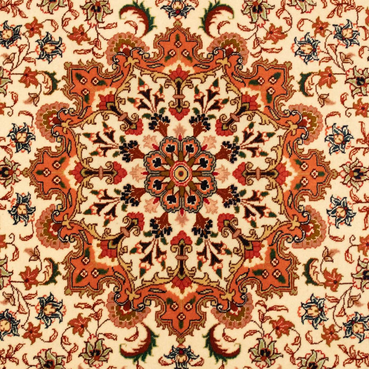 Tappeto Persero - Tabriz - Reale - 120 x 76 cm - nero