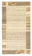 Tappeto Nepal - 140 x 70 cm - beige