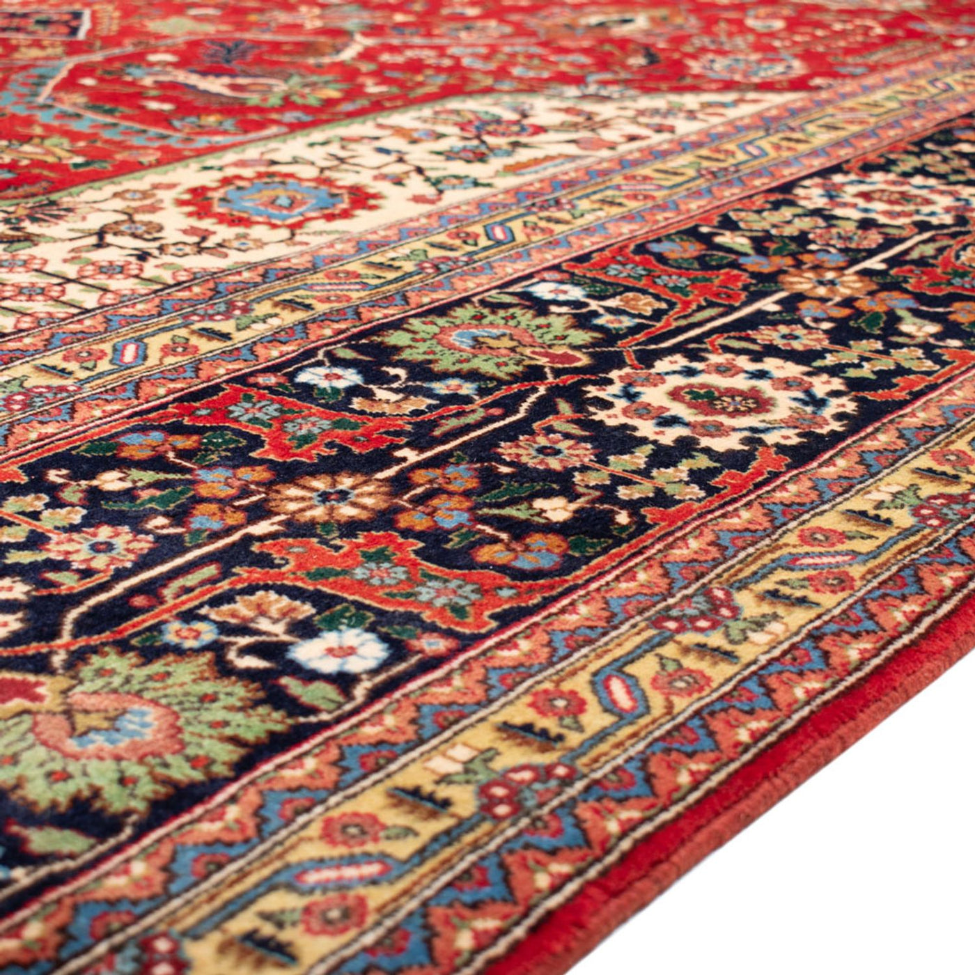 Tabriz - 40 Raj Tappeto 490x352cm - Tappeto persiano