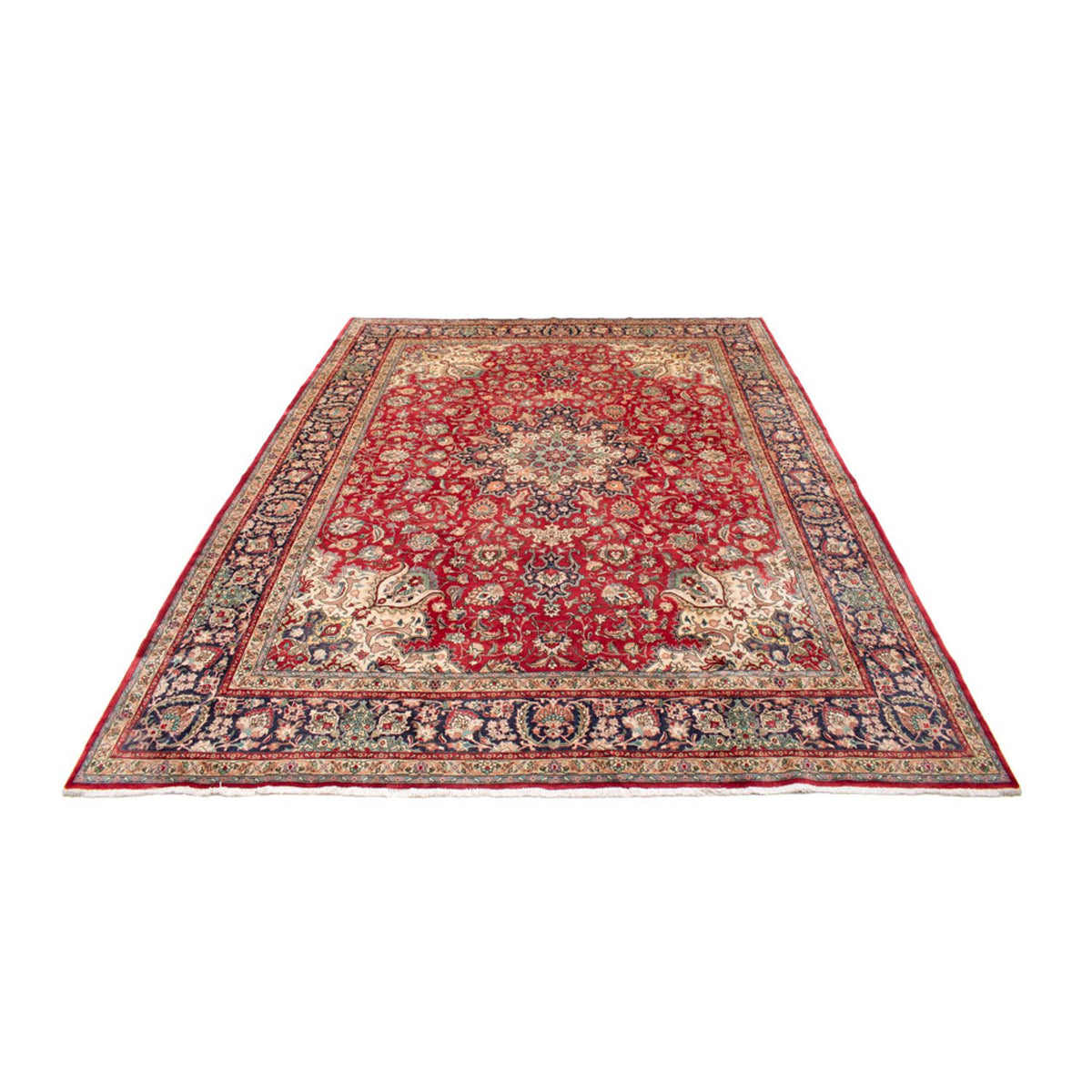 Tappeto Persero - Tabriz - 434 x 343 cm - rosso