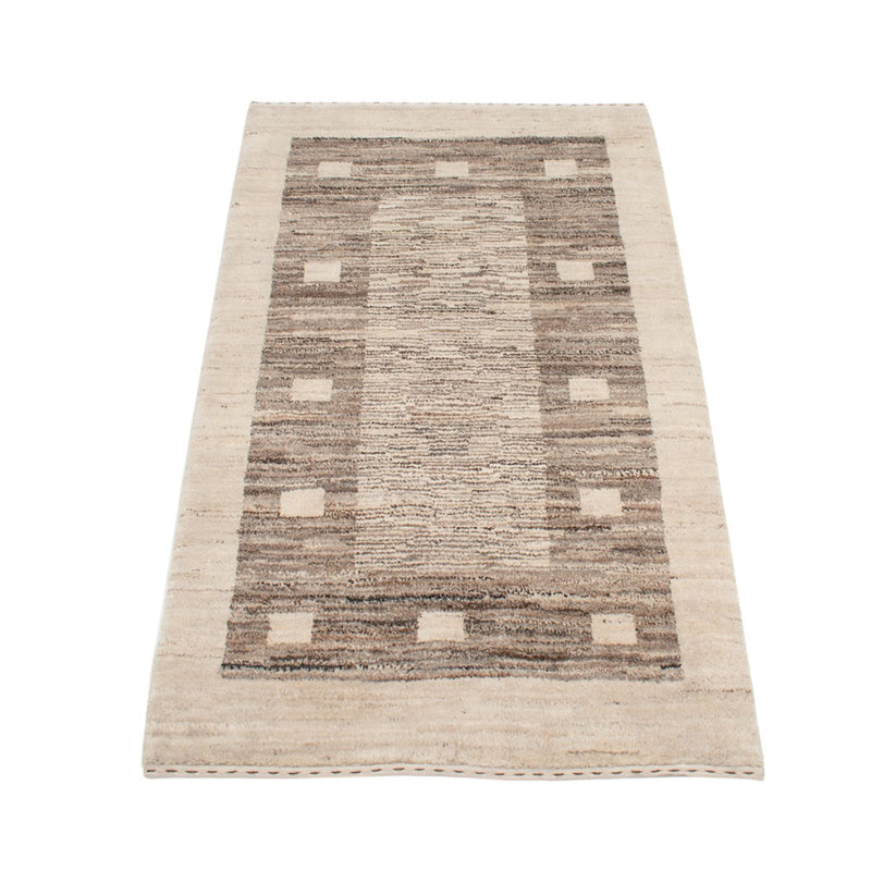 Gabbeh Teppich - Perser - 122 x 76 cm - natur