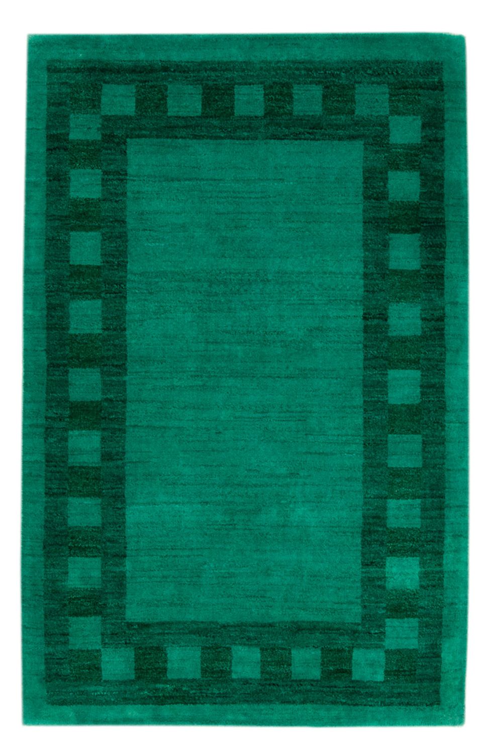 Tappeto Ziegler - Moderno - Vintage/Tinto di moda - 125 x 79 cm - verde