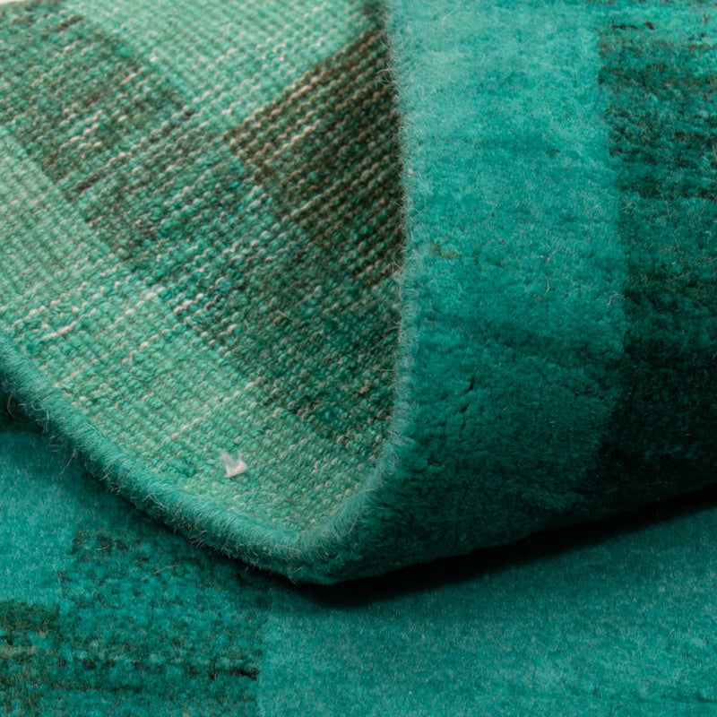 Tappeto Ziegler - Moderno - Vintage/Tinto di moda - 125 x 79 cm - verde